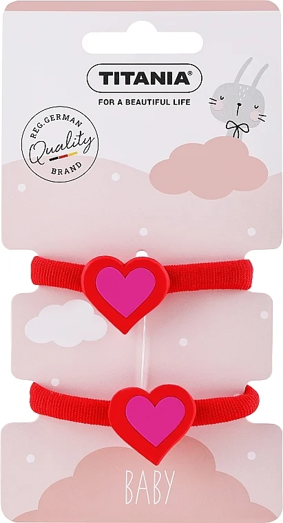 Elastici per capelli «Cuore"