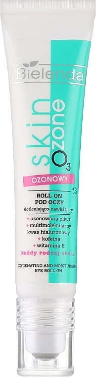 Crema roll-on idratante ossigenante all'ozono per la pelle del contorno occhi