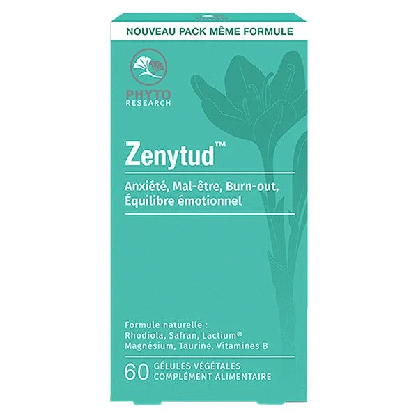 Phyto Research Zenytud Ansia, Malessere, Burn Out, Equilibrio Emotivo 60 capsule