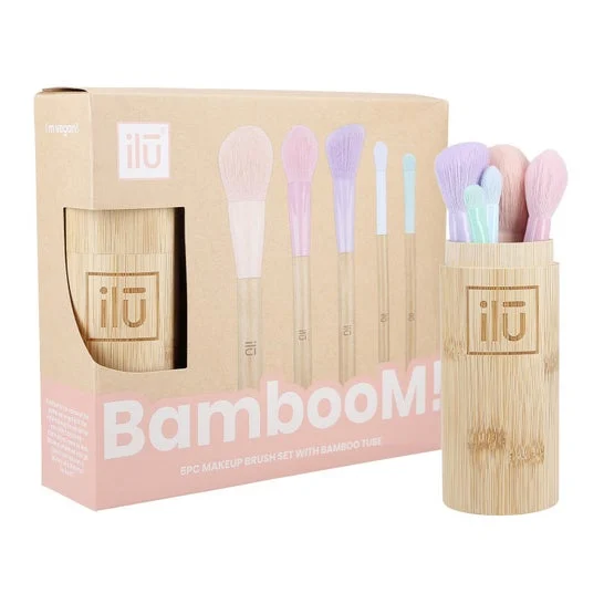 Ilū BambooM! Set Makeup Brush 6uds