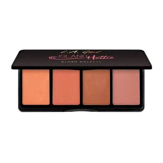 L.A. Girl Fanatic Blush Palette Island Hottie 16g