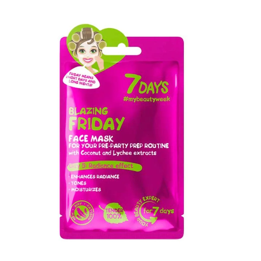 7 days Maschera Viso 7 Giorni - Blazing Friday 1 unità