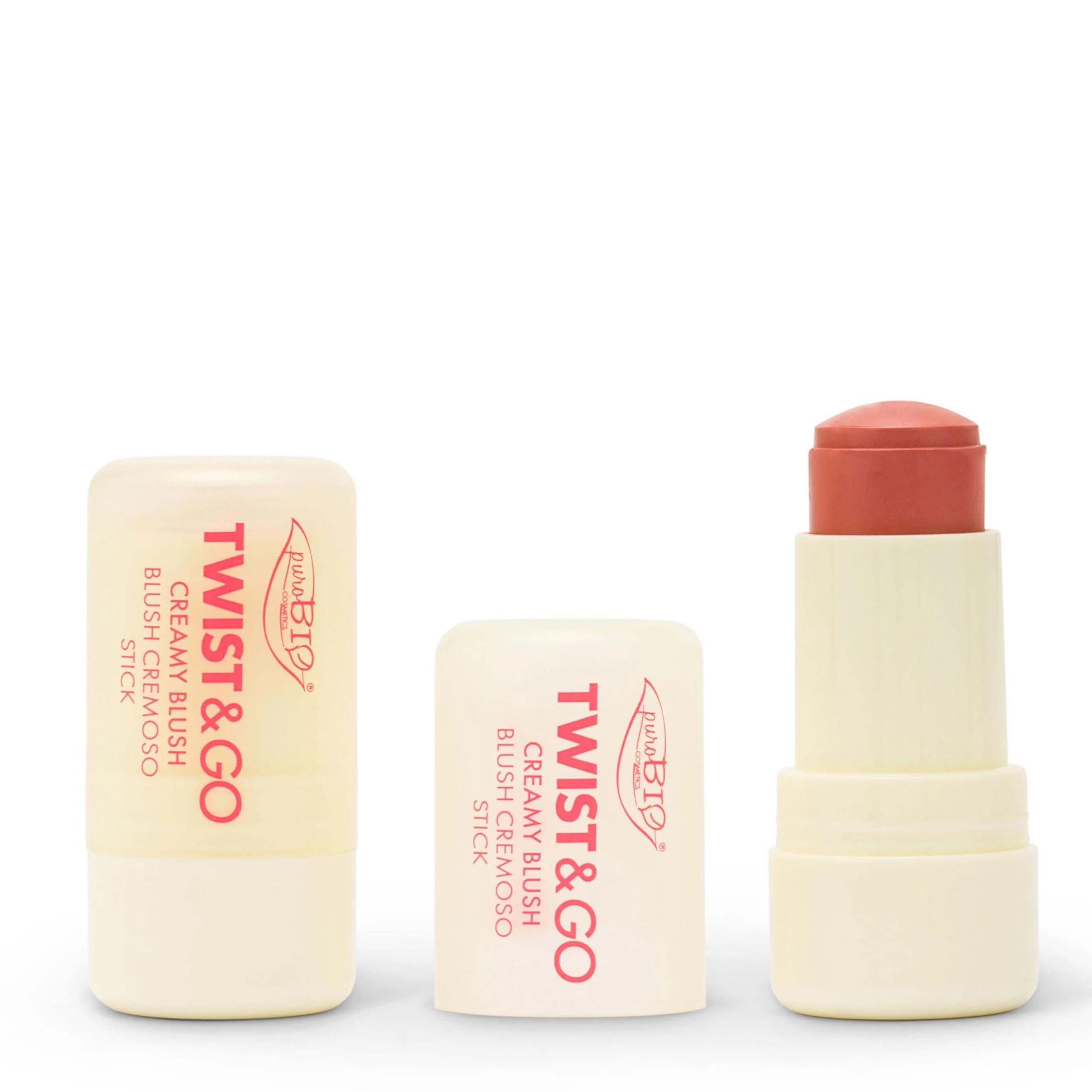 PUROBIO Twist & Go – Blush Cremoso in Stick 03 Macaron