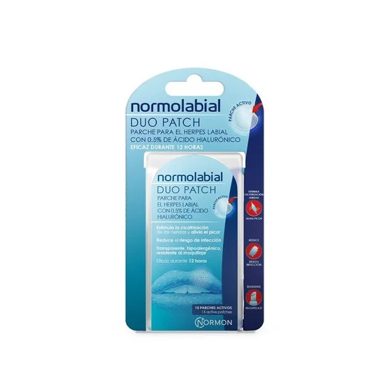 Normon Normolabial Duo Patch Parche 15 uds