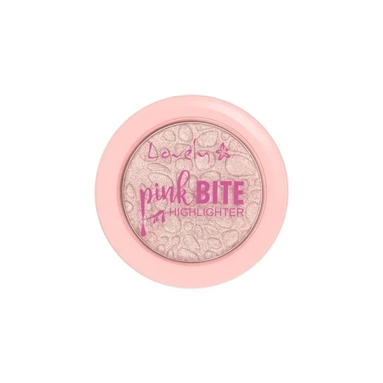 Lovely Illuminator Powder Pink Bite Highlighter 1pc