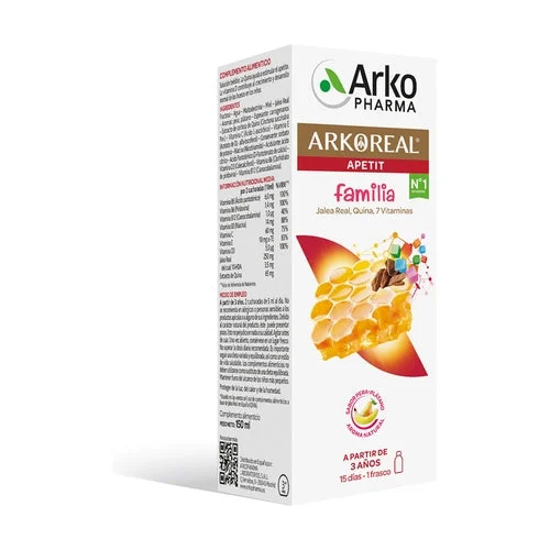 Arkopharma Arkoreal Sciroppo per Bambini Apetit 150 ml