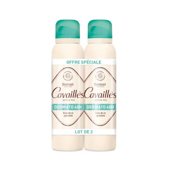 Cavaillès Desodorante Dermato 48H Spray 2x150ml