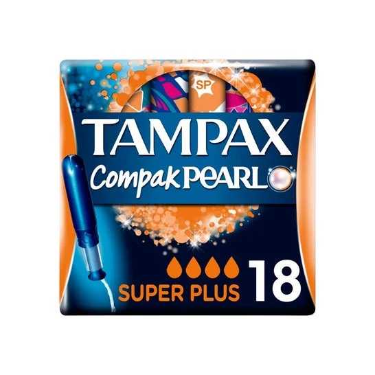Tampax Compak Pearl Plus 18pz