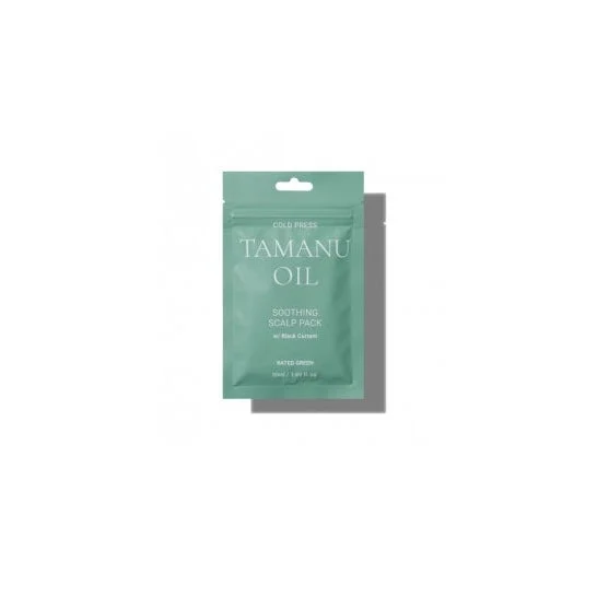 Olio di Tamanu verde spremuto a freddo e lenitivo per il cuoio capelluto 50ml