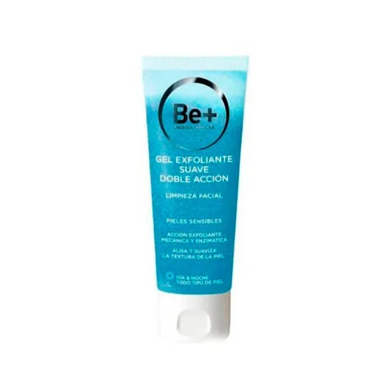 Be+ gel esfoliante delicato a doppia azione 75ml