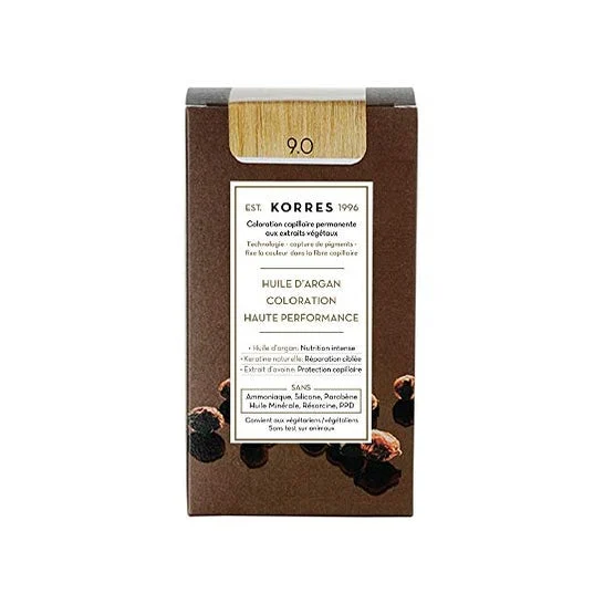 Korres Tinte Avanzado Aceite de Argán 9.0 Rubio Muy Claro