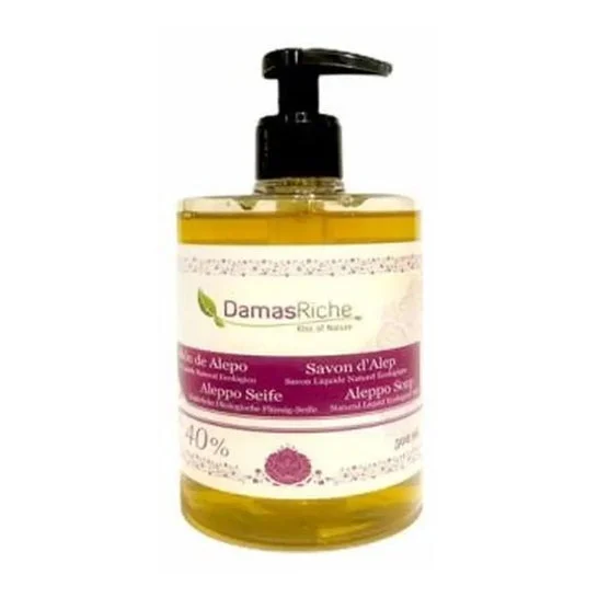 Damasriche Sapone Alep liquido 40% Bio 500ml