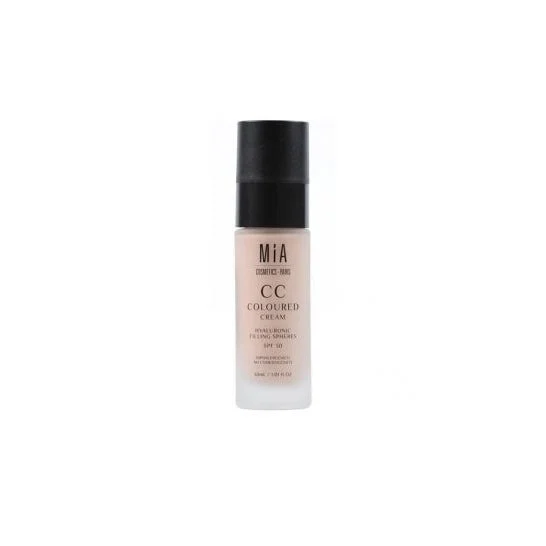 Mia Cc Coloured Cream Color Medio Hyaluronic Filling Spheres Spf