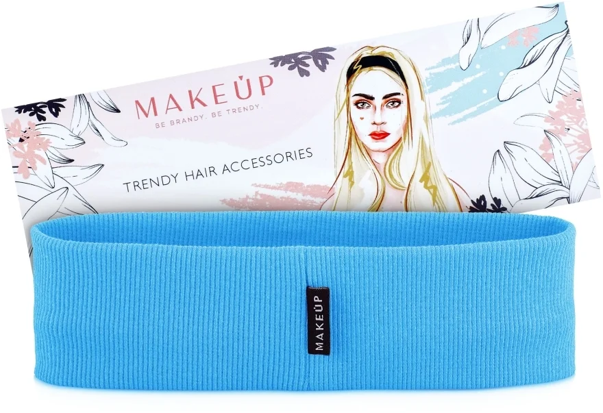 Fascia capelli "Be Beauty", blu