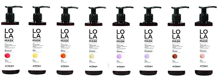 Maschera capelli colorata, 20 ml