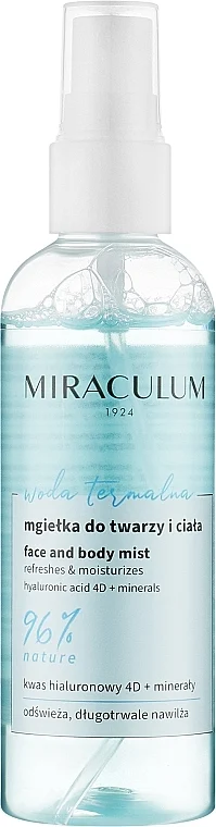 Spray per viso e corpo