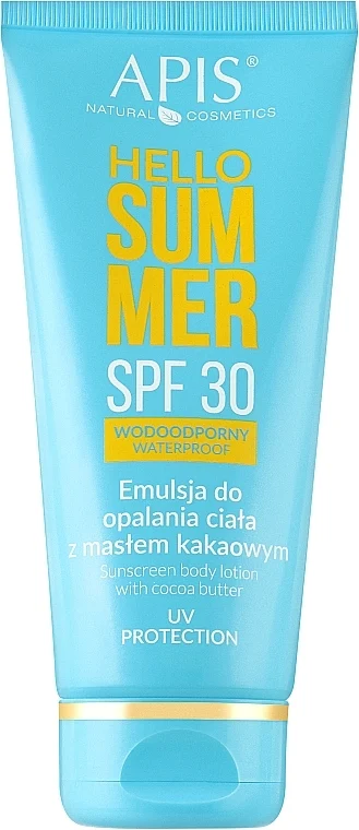 Lozione solare corpo al burro di cacao SPF30