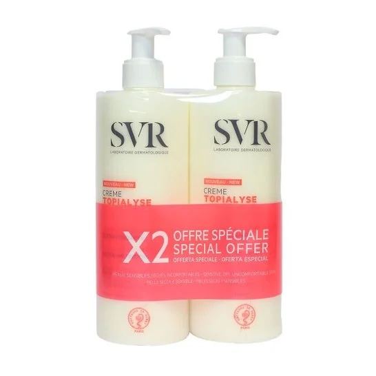 Svr Topialyse Crema Nutritiva Calmante 48H 2x400ml