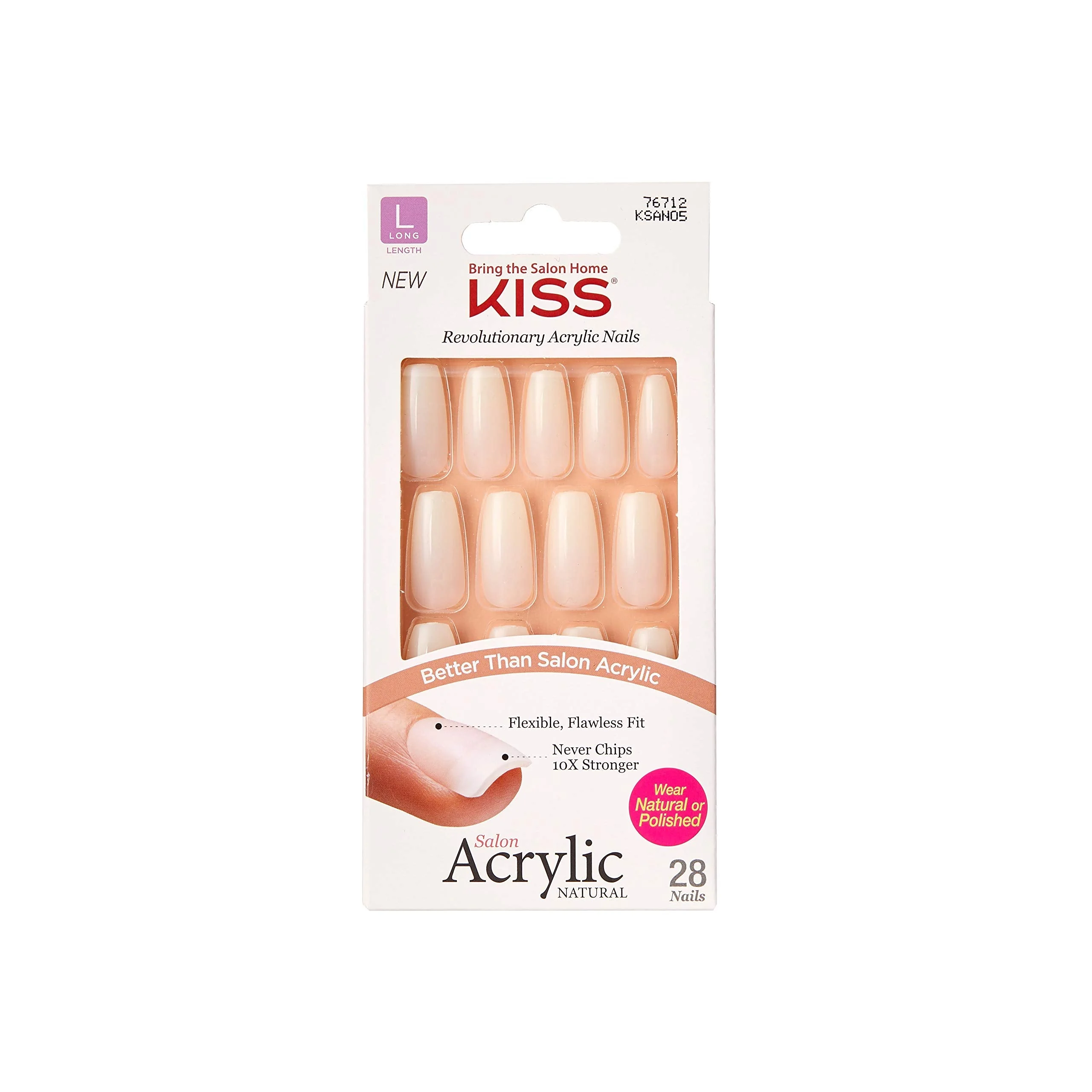 Kiss my face 65996 Unghie Salon Naturals ( 28 pz )