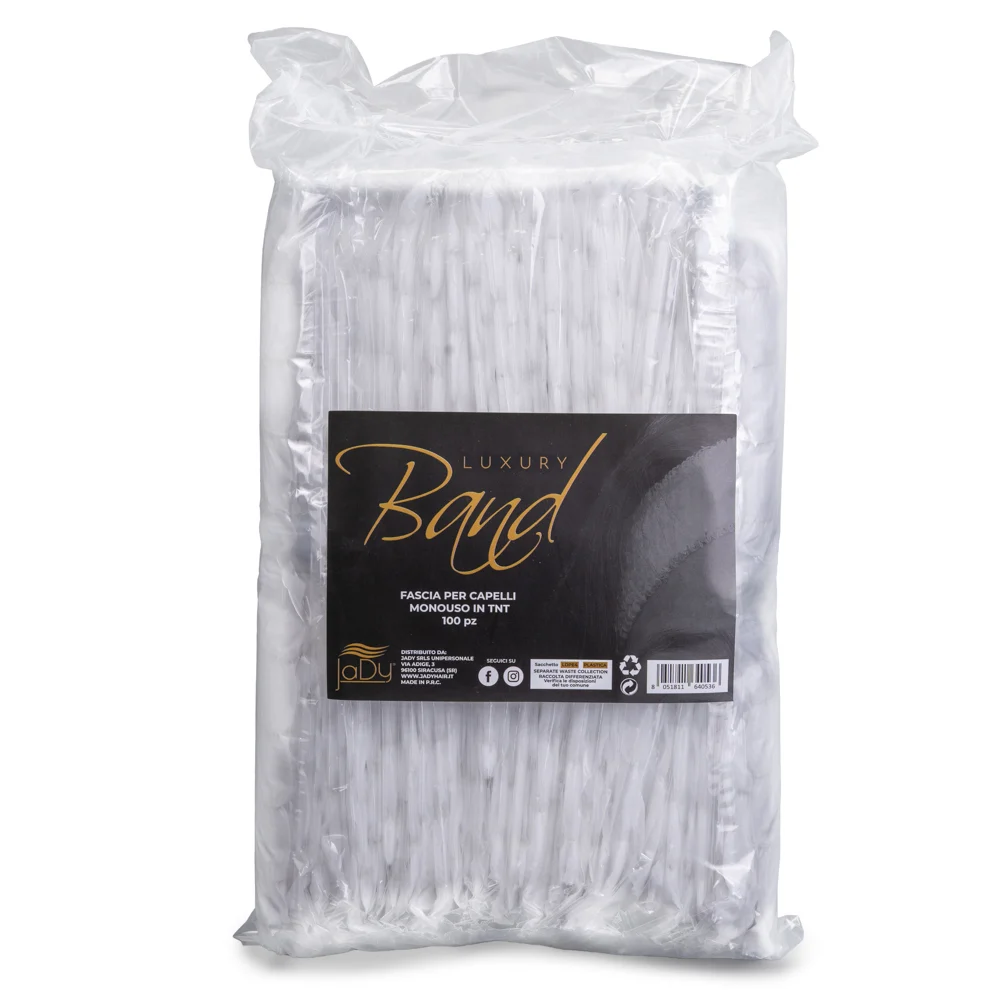 JADY LUXURY BAND FASCIA PER CAPELLI MONOUSO IN TNT 100PZ