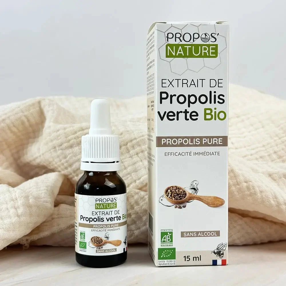 Propos'Nature Soluzione Di Propoli Verde Senza Alcool Bio 15ml