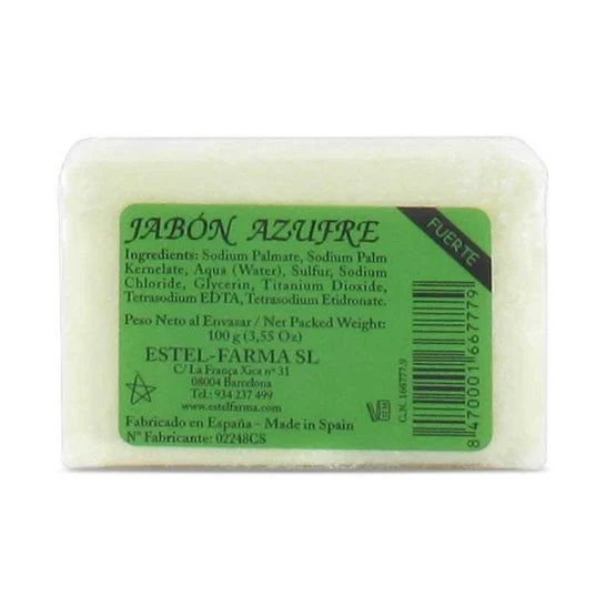 Sapone Estel Farma forte zolfo 10% 100g