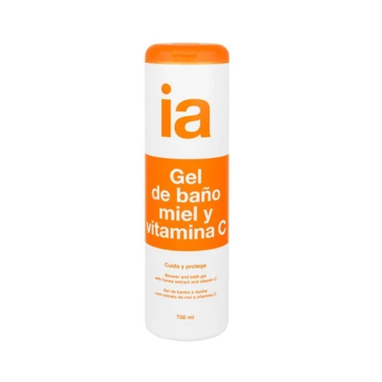 Interapothek Gel de Bano Miel y Vitamina C 750 ml