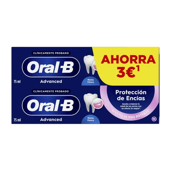 Oral-B Dentifricio Originale Riparazione Gengive e Smalto 2x75ml