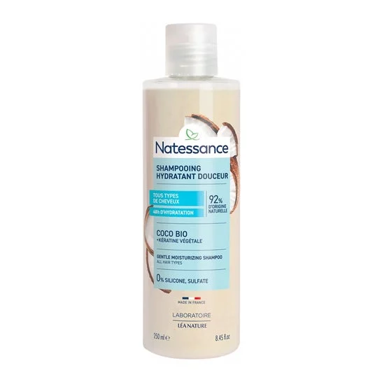 Natessance Shampoo per capelli Natessance uso frequente Coco Kratine 250 ml
