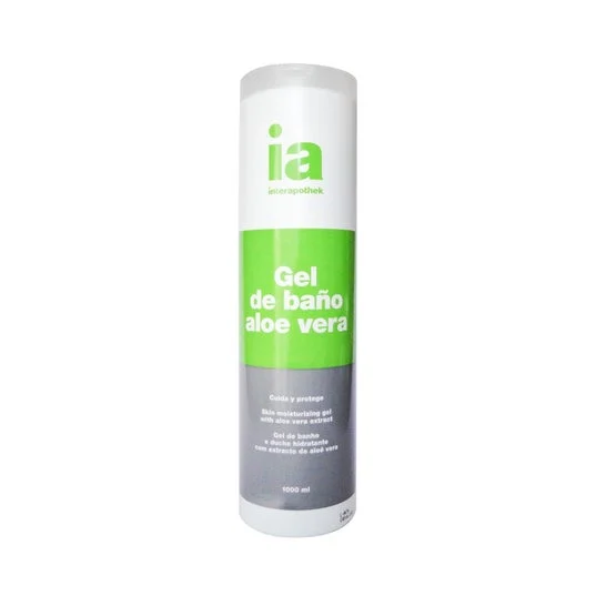 Interapothek bagnoschiuma all’aloe vera 1L