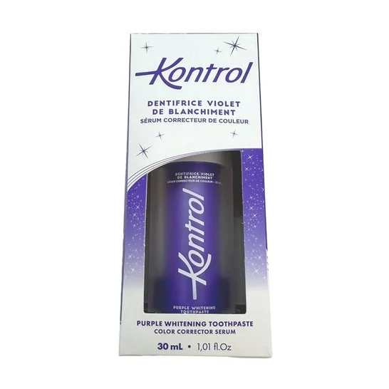 Kontrol Pasta de Dientes Violet Blanqueadora 30ml