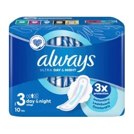 Always Salviette Ultra Day & Nuit 10 Unità