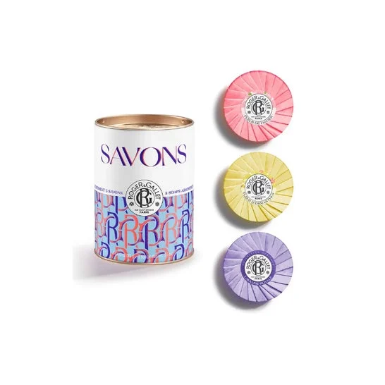 Roger & Gallet Boîte Savons Bienfaisants Flower Power 3x100g