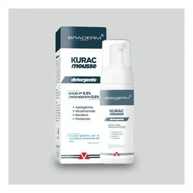 Braderm Kurac Mousse Limpiador Facial 100ml