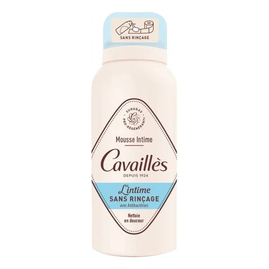 Cavailles Espuma Íntima Sin Aclarado Antibacteriano 100ml