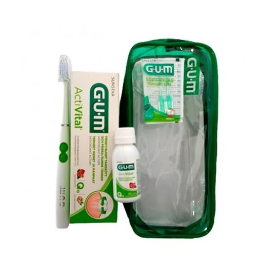 Gum Pack Sonic Borsa + Spazzolino + Dentifricio + Collutorio