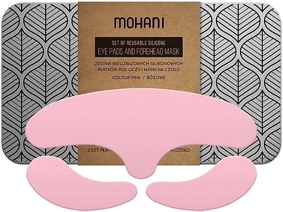 Set patch occhi e maschera in silicone riutilizzabili