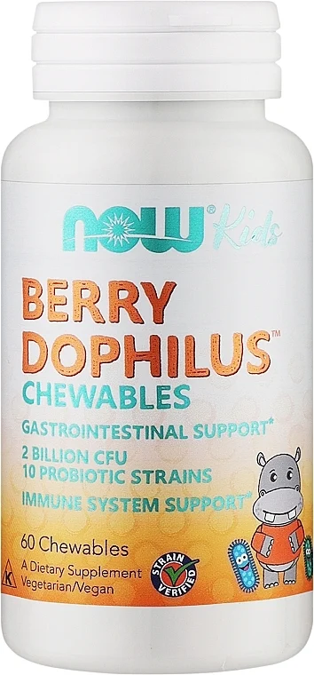 Probiotici per bambini "Acidophilus", aroma di frutti di bosco