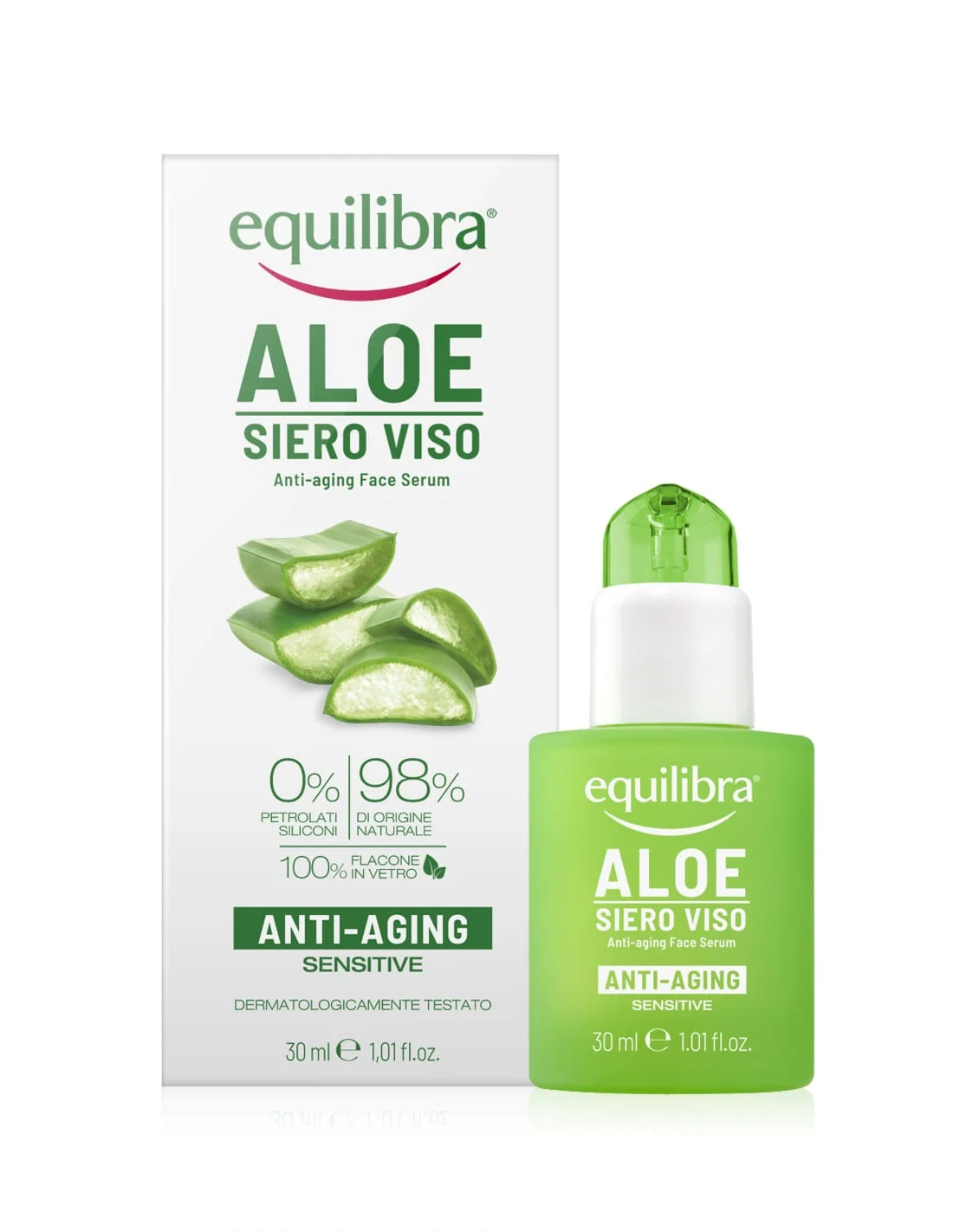 Equilibra siero aloe antiage viso 30ml