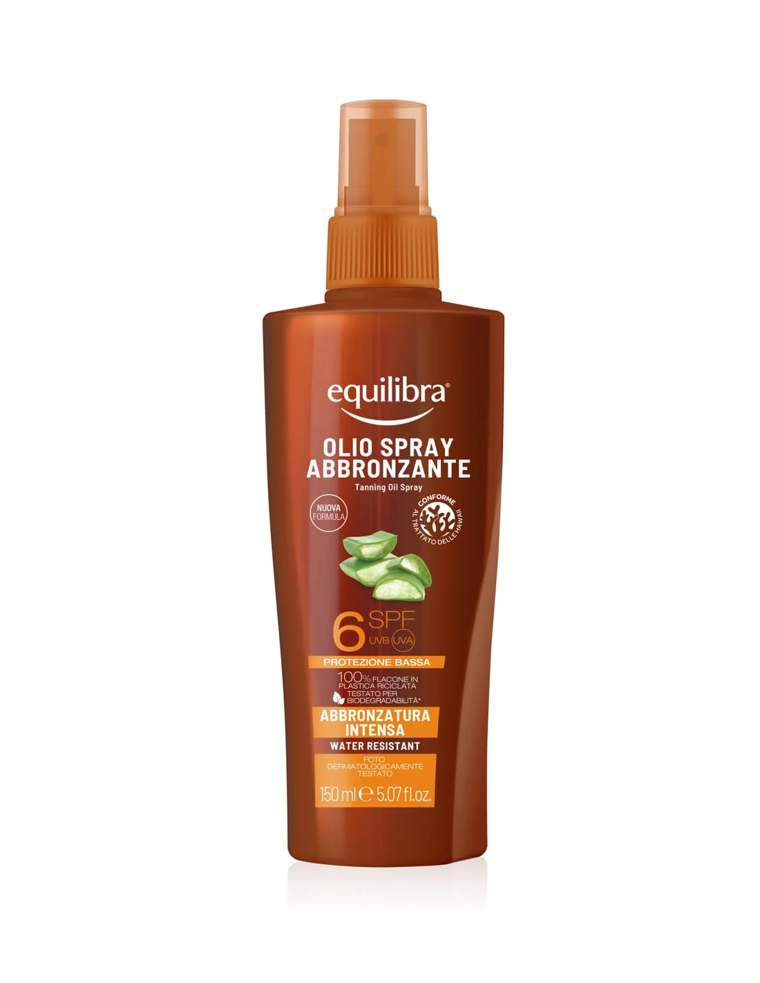 Equilibra olio abbronzante SF6 spray 150 ml