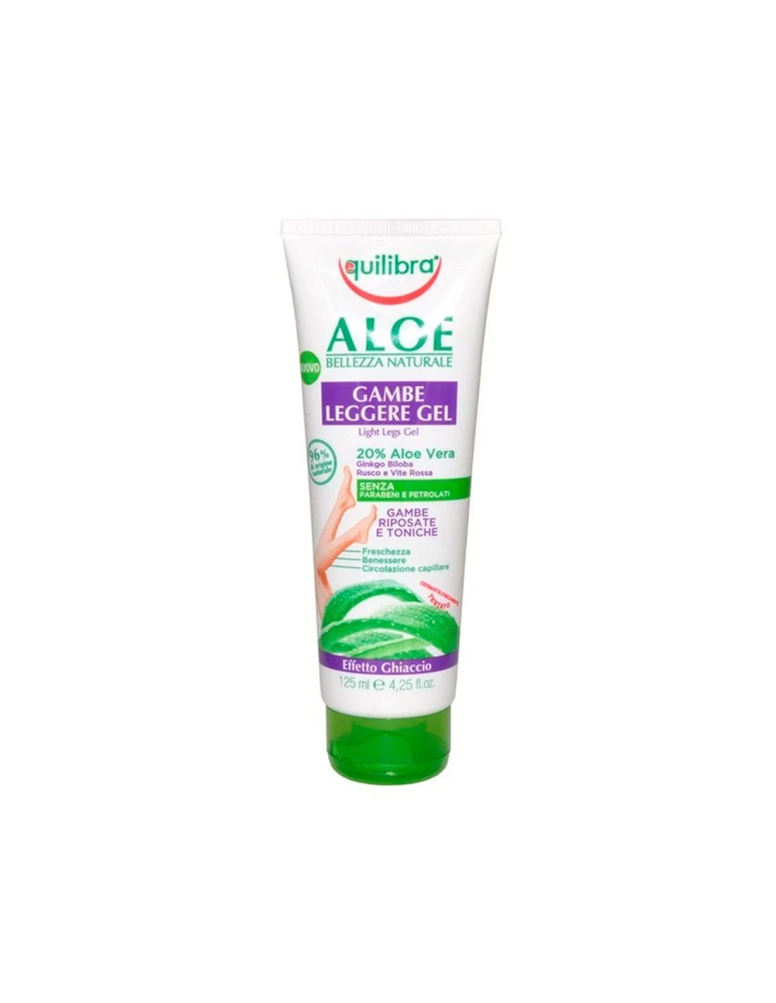 Equilibra Aloe Gel gambe leggere 125 ml