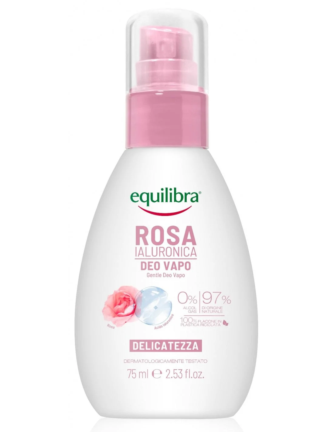 Equilibra Deodorante Spray Rosa Delicato 75 ml