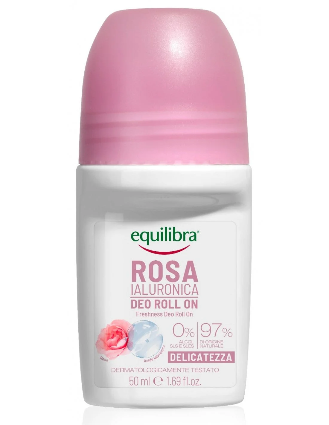Equilibra Deodorante Rollon Rose delicato 50 ml