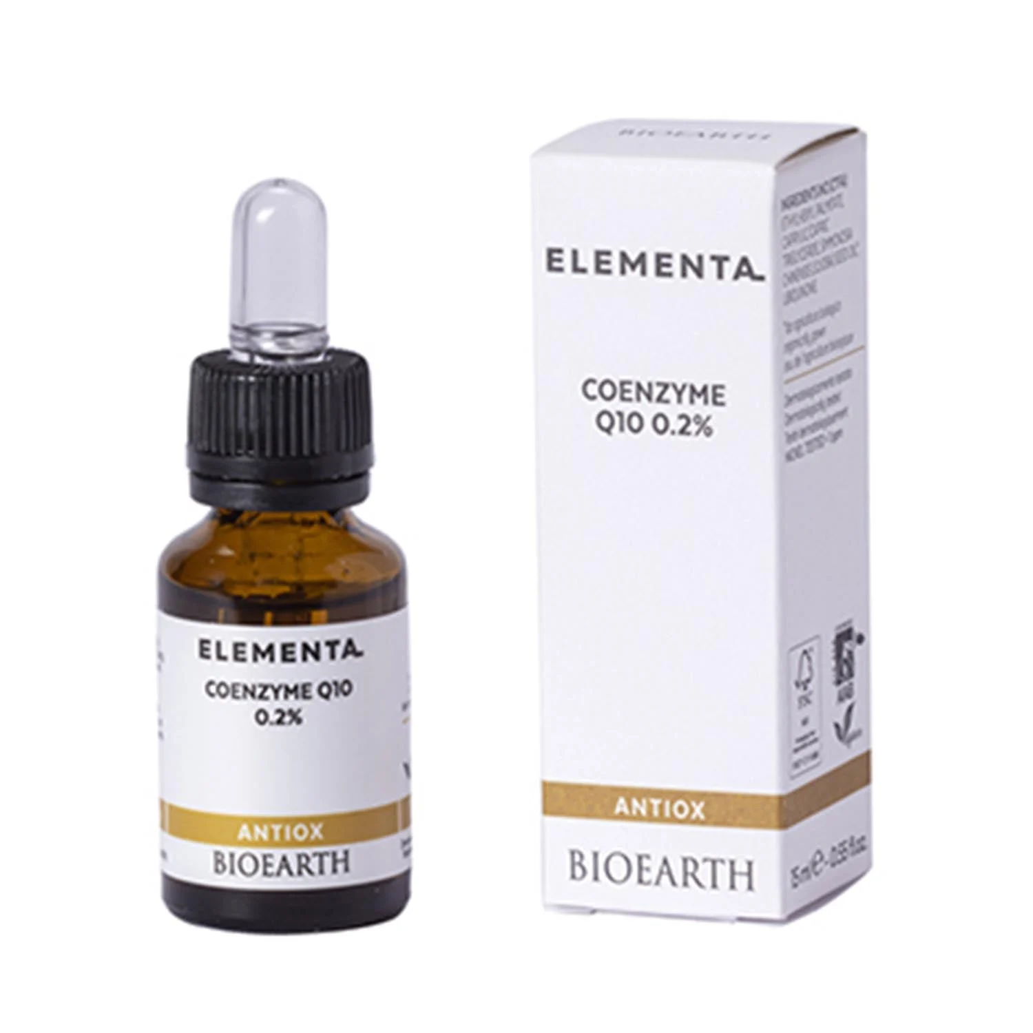Bioearth Elementa Concentrado Antiox Coenzima Q10 15ml