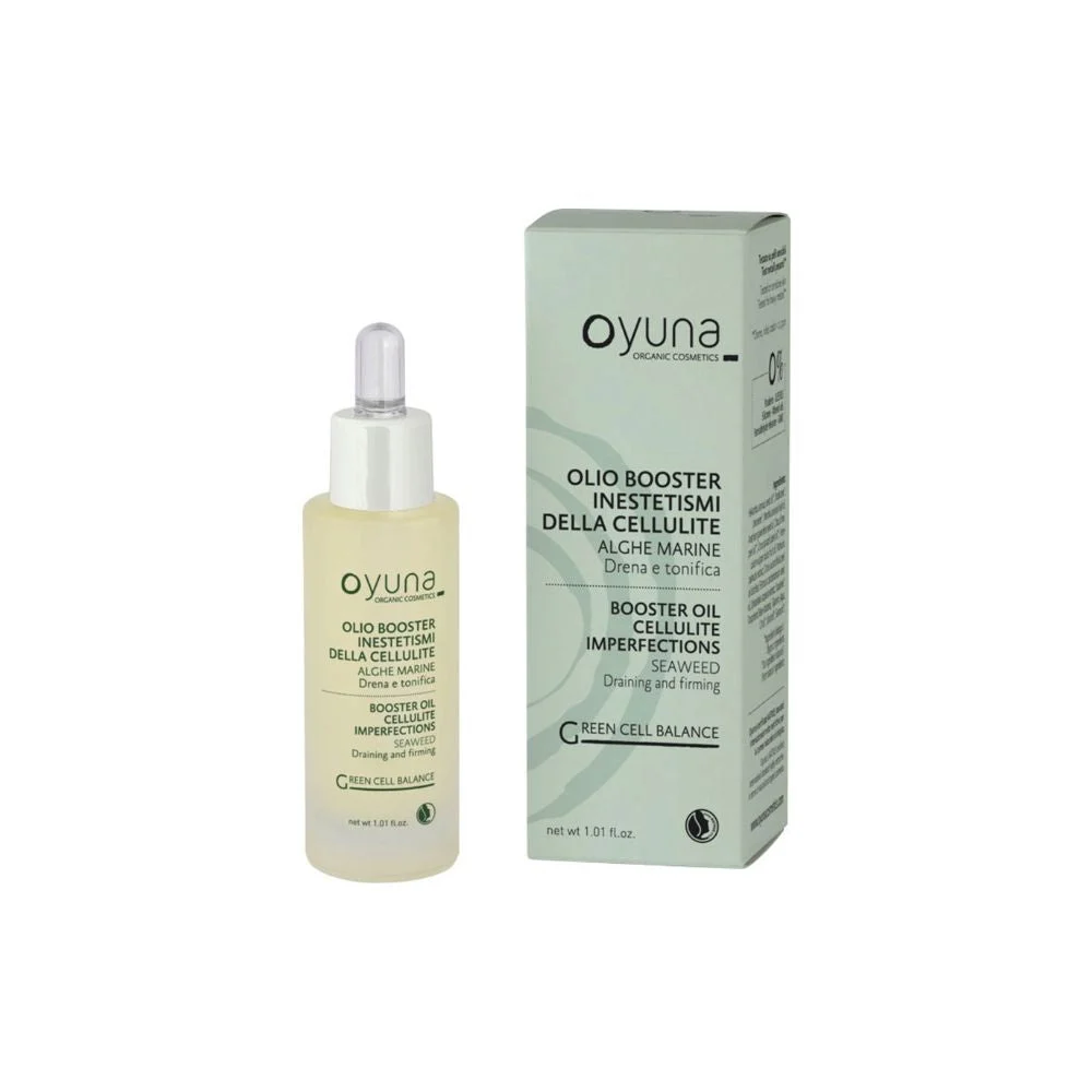 Oyuna Green Cell Olio Booster Inestetismi della Cellulite, 30 ml