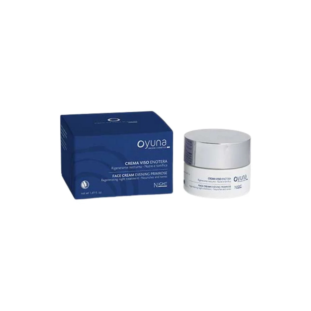 Oyuna Crema Viso Nutriente e Rassodante per la Notte 50 ml