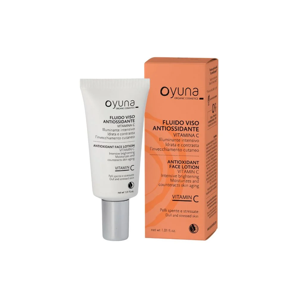 Oyuna Fluido Viso Antiossidante alla Vitamina C, 30 ml