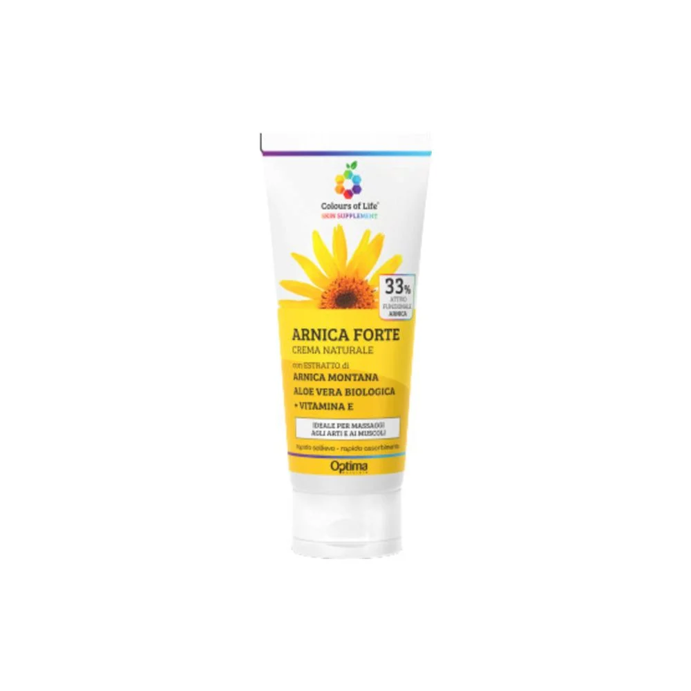 Optima naturals Colours of Life Crema Eudermica Arnica Forte, 100 ml