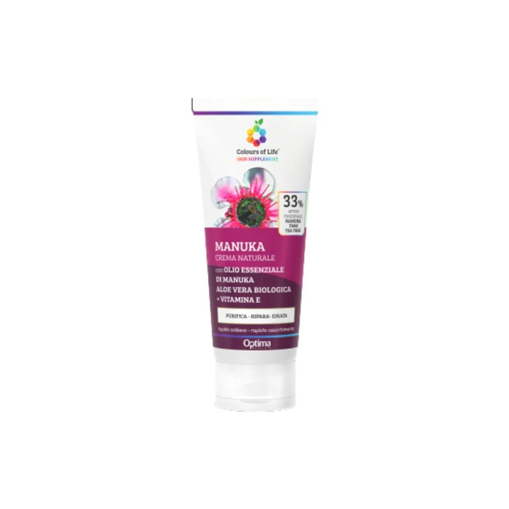 Optima naturals Colours of Life Crema Eudermica Manuka, 100 ml