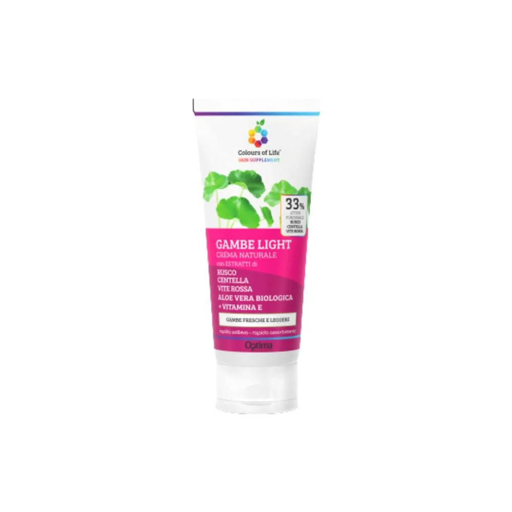 Optima naturals Colours of Life Crema Eudermica Gambe light, 100 ml